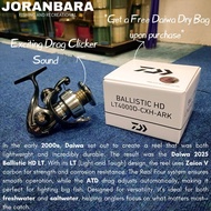 New Latest 2025 Daiwa Ballistic HD LT3000D-CXH-ARK/4000D-CXH-ARK/5000CXH-ARK