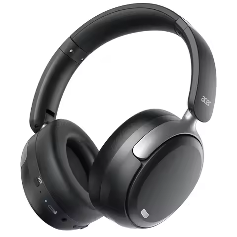 Acer OHR516 ANC Wireless Headphone Noise Cancelling Hi-Res Spatial Audio Earphone Bluetooth Over Ear