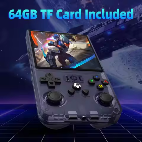 R36S Max Retro Handheld Video Game Console Linux System 4.0 Inch IPS Screen Portable Game Console 64