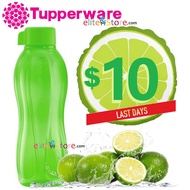 #Tupperware Eco Water Bottle Aquasafe 1L (Optional Add: Strap)