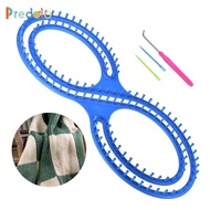 [Predolo] Afghan Loom Infinity S Loom Weaving Tool Kit for DIY Scarves, Blankets, Sweaters