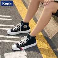 Keds prokeds Couple High-Top Canvas Shoes Men Women Shoes Classic Black Retro Casual Shoes Sneakers hello