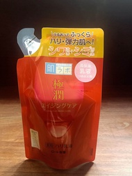 ถุงเติม ( สีแดงสูตรน้ำนม ) HADA LABO Anti Aging Milk Refill 140 ml.