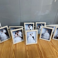 Desktop picture frame, B6 (13X18), A5 (15X21), A6 (10X15), wall photo frame, wedding frame.