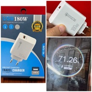 [PK-561] YL-520 Batok Usb Charger 180W Fast Charging and SuperVooc Batok heavy