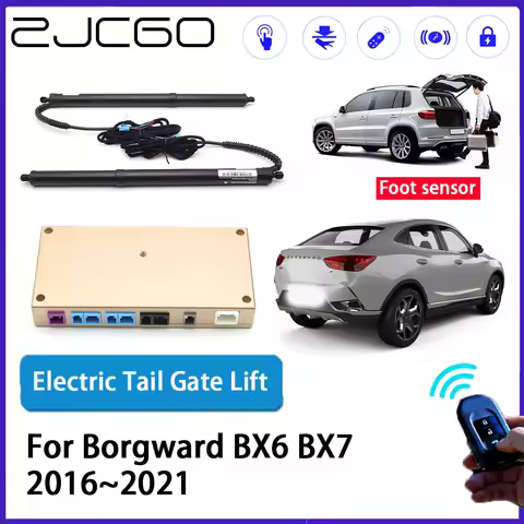 ZJCGO Car Auto Trunk intelligent Electric Tail Gate Lift Automatic Tailgate Opener for Borgward BX6 
