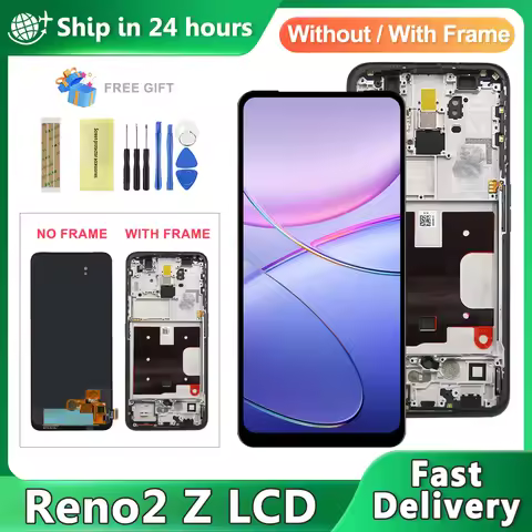 6.53'' For OPPO Reno 2 Z LCD Screen Replacement CPH1989 LCD Display Touch Screen Digitizer Panel For
