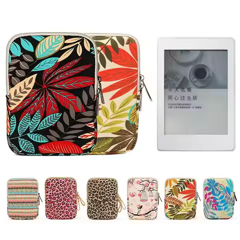 C2V2L3 6 inch e-Reader Sleeve 11th Generation Shockproof Carrying Pouch Portable Insert Cover for Ki