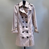 Burberry 粉色風衣外套 32碼