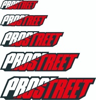 Stiker Prostreet Besar Motor 30cm Kecil Cutting Sticker NFS Prostreet