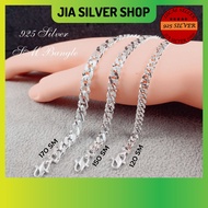 Ready Stock | Original 925 Silver SM Bracelet Bangle For Men and Women | 925 纯银 男士/女士手链 | Gelang Tangan SM Bangle Lelaki dan Perempuan Perak 925