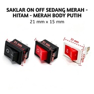 On Off Switch ON OFF Medium Size 2 pin 21mm x 15mm