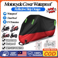 Motorcycle Cover Protection Rain Dust Case Motorbike Rain Protection Motor Motosikal Pelindung UV  P