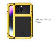 เคส LOVE MEI สำหรับ Iphone14 Pro Max 14 Plus สำหรับ Apple Iphone 14เคสเกราะโลหะกันน้ำสำหรับงานหนัก