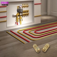 [FRDE] 10mm12mm Push-Fit Brass Connector: Tool-Free, Versatile Solution!