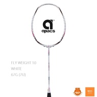 (FREE STRING &amp; GRIP)APACS BADMINTON RACKET FLY WEIGHT 10 7U