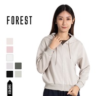 Forest Ladies Interlock Casual Hoodie Women Jacket | Jaket Perempuan - 830123