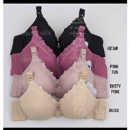 Bra without underwire cup B / size 36 38 40 42 44 /Real Picture