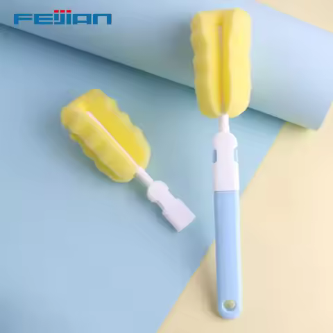 FEIJIAN Thermos Flacks Accessories,Long Handle Water Bottle Brush,Cup Lid Cylindrical,Easy To Replac