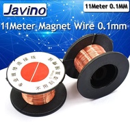 【✔In stock】 fka5 11meter Magnet Wire 0.1mm Enameled Copper Wire Magnetic Coil Winding For Making Electromagnet Motor Model Copper Wire