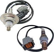 Amrxuts 2Pcs Upstream Downstream Air Fuel Ratio Sensor O2 Oxygen Sensor for Mazda 2007 2008 2009 CX-