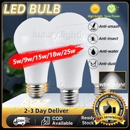 High Brightness E27 LED Bulb 5W/9W/15W/18W/25W Energy Saving LED Bulb White Light LED Bulb Lights