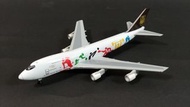 (二手) 1:400 聯邦快遞 UPS N512UP Boeing 747-212B 2000 奧運 金屬模型飛機