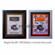 Minimalist black and white photo frame 8R/ 10R (20x25cm)