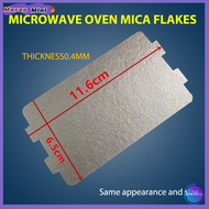 Maraa 5PCS Microwave Oven Mica Plate Sheet 116x64 MM Replacement Part For Midea N05 20