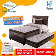 Comforta - Full set Kasur Spring Bed 2in1 Super Teenager