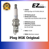 Plug NGK Y100 Y125 RXS RXZ YB100 CG125 DINAMIK EX5 Dream Mechien rumput ,C6HSA/BP4HS/BP7HS/BP8ES/D8E