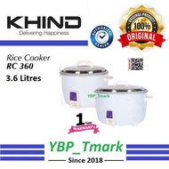 Khind Rice Cooker RC360 - 3.6L @YBP_Tmark
