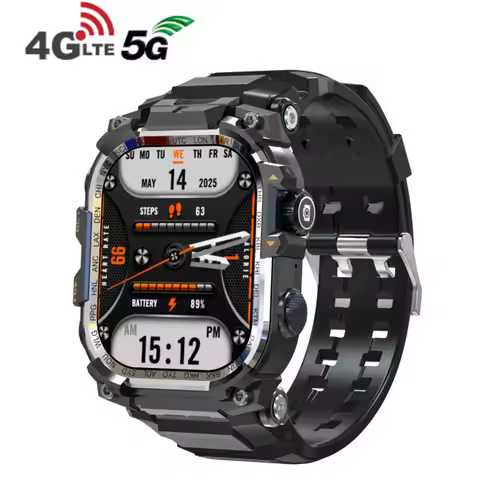 Q888 Smart Watch 4G SIM Card Full Network Android 8.1 GPS WIFI 2.06-inch Rotating Camera 3GB+32G Lar