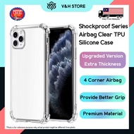 iPhon 16 plus 16 pro max Lens Protect Silicon Transparent Case