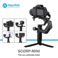 FeiyuTech 2022 New SCORP Mini All-in-One Gimbal Stabilizer 3-Axis Handheld for Gopro 9 10 Smartphone Mirrorless Action Camera