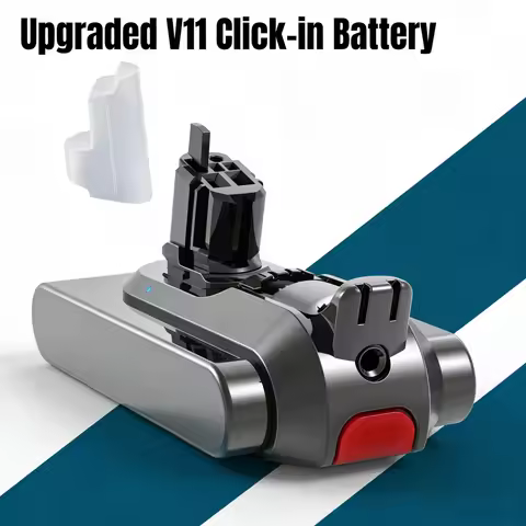 Battery Replacement Compatible with Dyson V11 Click-in Type 6000mAh V15 Battery for V15 SV15 SV16 SV