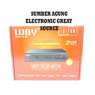 Luby Set Top Box DVB T2 01 Receiver Siaran Digital STB Lubi HD