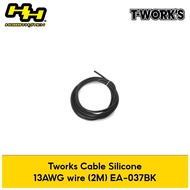 Hobby Haven Tworks Cable Silicone 13AWG wire (2M) EA-037BK for remote control car
