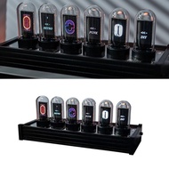 EleksMaker EleksTube IPS 6-Bit IPS Retro เรืองแสงแบบแอนะล็อก Nixie Tube Elekstube นาฬิกาแก้วของตกแต่