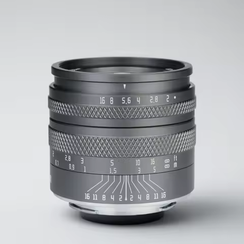 AstrHori 50mm F2.0 Manual Lens Large Aperture Full Frame Camera Lens for Canon EFM EOS M R Nikon Z S