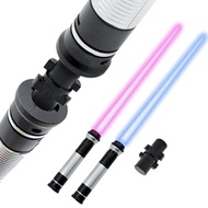 2 Thanh Kiếm Ánh Sáng Có Thể Thu Vào Thanh Kiếm Phát Sáng Có Thể Thay Đổi 7 Màu Với Hiệu Ứng Âm Than