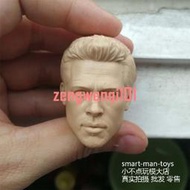 1:6白模頭雕 布拉德皮特 搏擊俱樂部 兵人配件【精品】