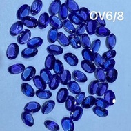 🌹新貨濃郁色坦桑石歡迎挑石 👑天然6×8mm坦桑石濃郁色精品橢圓形裸石   👑6×8mm Natural Tanzanite  High Quality Gemstone