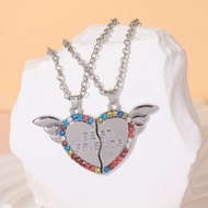 BEST FRIEND HEART COUPLE NECKLACE
