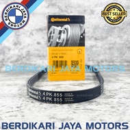 FAN BELT FANBELT V-BELT VBELT V BELT AC BMW E36 M40 4PK855 4PK 855 4 PK 855 MERK CONTINENTAL