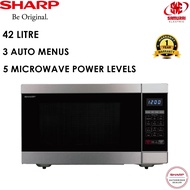 Sharp Microwave Oven with Grill and Convection 42 Litre With 3 Auto Menus R955DST Ready stock