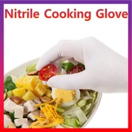 [ COMET ] Disposable Nitrile Cooking Gloves (White 100pcs)