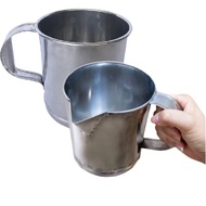 Stainless Steel Mug / Hot Water Pitcher / Teko Teh Tarik Mug Steel / Koleh Teh Tarik Kole Air Panas 