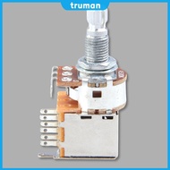 Push Pull Control Pot Potentiometer A500K/B500K/A250K/B250K Short Shaft Guitar Potentiometer Replace
