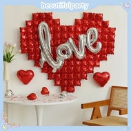 55 inch large heart-shaped balloon one-piece love Valentine's Day balloon wedding birthday party bac